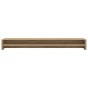 Support de moniteur chêne artisanal 100x24x13cm bois ingénierie 