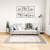 Tapis lavable antidérapant 120x180 cm beige clair 