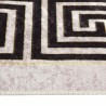 Tapis lavable antidérapant 120x180 cm beige clair 