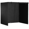 Housses de balancelle 2 pcs 12 œillets 220x177x220 cm PE 