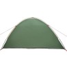 Tente avec toit Vert Moyen Polyester et fibre de verre 
