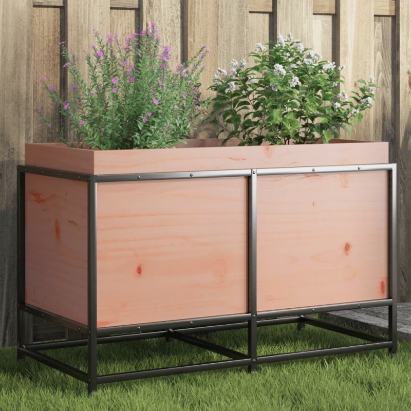 Jardinière 80x40x50 cm bois massif de douglas 