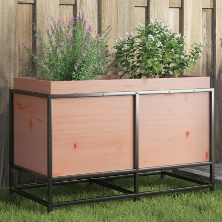 Jardinière 80x40x50 cm bois massif de douglas 