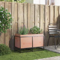 Jardinière 80x40x50 cm bois massif de douglas 