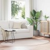 Tapis Couleur sable 140 x 200 cm Polyester 