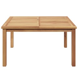 Table basse Marron 85 x 85 x 45 cm Bois de teck massif 