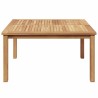Table basse Marron 85 x 85 x 45 cm Bois de teck massif 