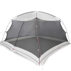 Tente Anti-Moustiques avec porte grise pour 6 personnes, imperméable. 