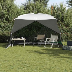 Tente Anti-Moustiques avec porte grise pour 6 personnes, imperméable. 