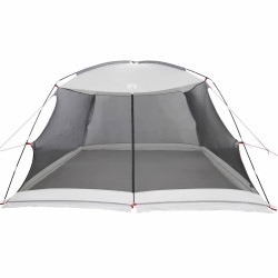 Tente Anti-Moustiques avec porte grise pour 6 personnes, imperméable. 
