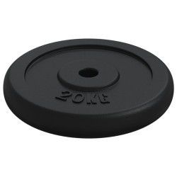 Plaque de poids 20 kg Fonte 