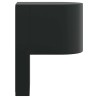 Appliques murales extérieures 2 pcs Acier inoxydable noir IP44 