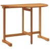 Table pliable de balcon 90x60x72 cm bois d'acacia solide 