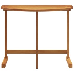 Table pliable de balcon 90x60x72 cm bois d'acacia solide 