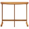 Table pliable de balcon 90x60x72 cm bois d'acacia solide 