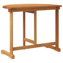 Table pliable de balcon 90x60x72 cm bois d'acacia solide 