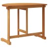 Table pliable de balcon 90x60x72 cm bois d'acacia solide 