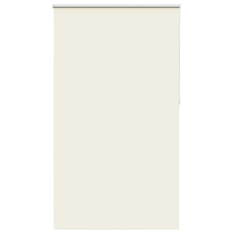Store enrouleur occultant blanc cassé 130x210 cm largeur tissu 