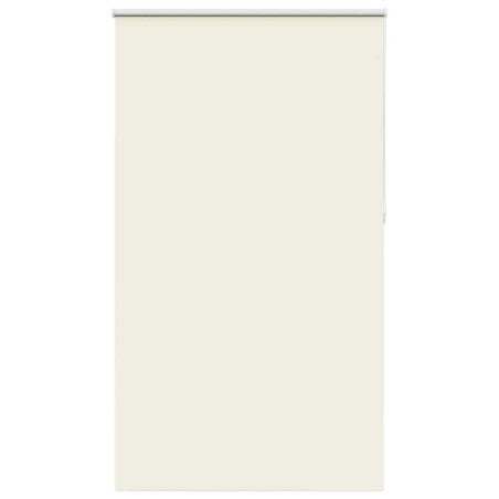 Store enrouleur occultant blanc cassé 130x210 cm largeur tissu 
