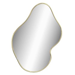 Miroir mural Doré 60x50 cm 