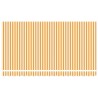 Tissu de remplacement de store pour cadre de 4x2 m Jaune et blanc 