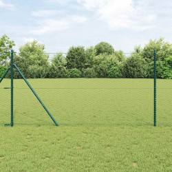 Clôture hexagonale Vert 1.4 x 50 m Acier 