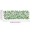 vidaXL Treillis de lierre artificiel extensible vert 180x70 cm 