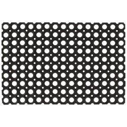 Tapis en caoutchouc 5 pcs 16 mm 40 x 60 cm 