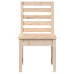 Chaises de jardin lot de 2 50x48x91,5 cm bois massif de pin 
