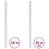 Films pour fenêtre dépoli design à rayures PVC 