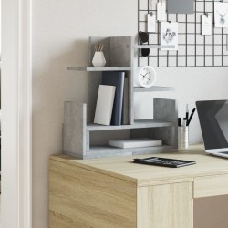 Organisateur de bureau gris béton 49x20x52,5 cm 