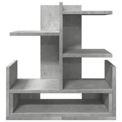 Organisateur de bureau gris béton 49x20x52,5 cm 