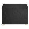 Housses de banc de jardin 2 pcs 8 œillets 160x70x70/88 cm PE 