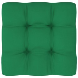 Pouf palette de jardin noir bois de pin imprégné 