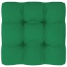 Pouf palette de jardin noir bois de pin imprégné 