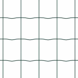 Clôture Euro Verte 0,4x25 m Acier 