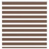 Store zèbre marron 145x150cm largeur du tissu 140,9cm polyester 