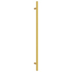 Poignées d'armoire 20 pcs doré 320 mm acier inoxydable 