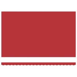 Tissu de remplacement de store pour cadre 5x3,5 m Rouge 