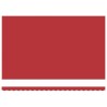 Tissu de remplacement de store pour cadre 5x3,5 m Rouge 