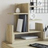 Organisateur de bureau chêne sonoma 49x20x52,5 cm 