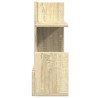 Organisateur de bureau chêne sonoma 49x20x52,5 cm 