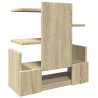Organisateur de bureau chêne sonoma 49x20x52,5 cm 