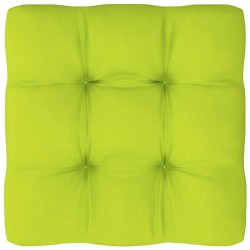Pouf palette de jardin noir bois de pin imprégné 