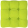 Pouf palette de jardin noir bois de pin imprégné 