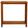 Table console de jardin 80x35x75 cm Bois d'acacia solide 