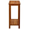 Table console de jardin 80x35x75 cm Bois d'acacia solide 