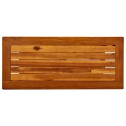 Table console de jardin 80x35x75 cm Bois d'acacia solide 