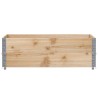 Colliers de palette 2 pcs 120x80 cm bois de pin solide 