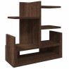 Organisateur de bureau chêne marron 49x20x52,5 cm 